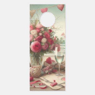 Colgador Para Puertas El día de San Valentín costero/náutico