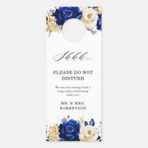 Colgador Para Puertas El metal dorado amarillo azul real no altera