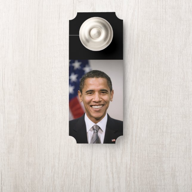 Colgador Para Puertas El presidente electo de Estados Unidos, Barack Oba (En pomo)