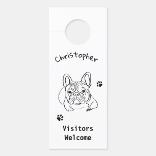Colgador Para Puertas Elegante Bulldog Minimalista