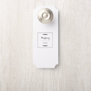 Colgador Para Puertas Elegante Regalo Personalizado Moderno de Boda