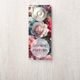 Colgador Para Puertas Encanto Floral Rosa Atemporal