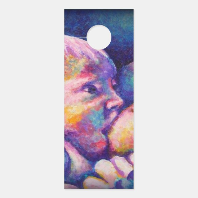 Colgador Para Puertas Enfermería bebé (Anverso)