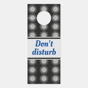 Colgador Para Puertas Espiral negra y blanca