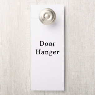 Colgador Para Puertas Estándar Profesional Simple 4,25" x 11" Grande