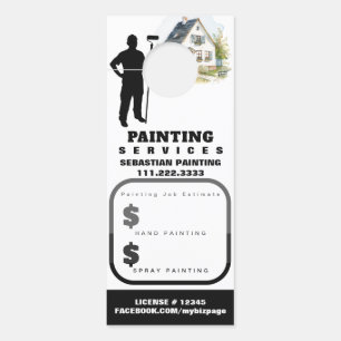 Colgador Para Puertas *~* Estimación de la Casa de presupuesto Pintura d