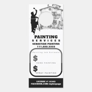 Colgador Para Puertas *~* Estimación de presupuesto de pintura exterior