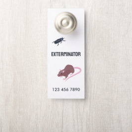 Colgador Para Puertas Exterminador de plagas de roedor QR