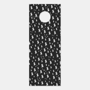 Colgador Para Puertas Fantasmas oscuros de Halloween