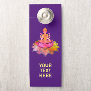 Colgador Para Puertas Feliz Diwali - Deepalavi Diosa Lakshmi 4
