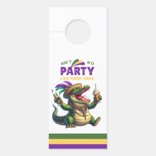 Colgador Para Puertas Feliz Mardi Gras