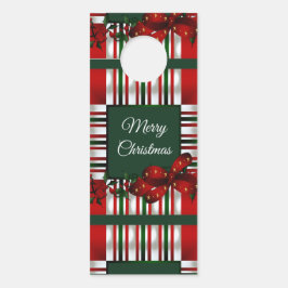 Colgador Para Puertas Feliz Navidad Red Green Plough