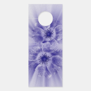 Colgador Para Puertas Flor azul 2