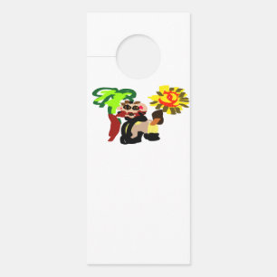 Colgador Para Puertas Flor cálida de león 