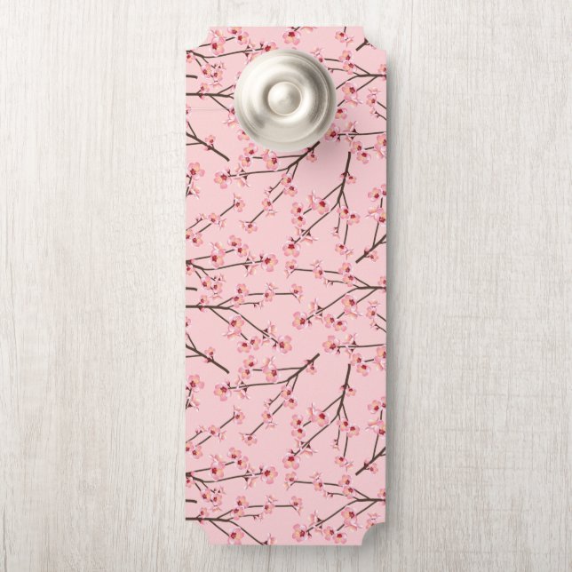 Colgador Para Puertas Flor de Cerezo (En pomo)