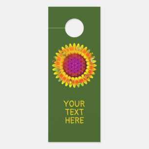 Colgador Para Puertas Flor de la Vida - Flor Geométrica 4