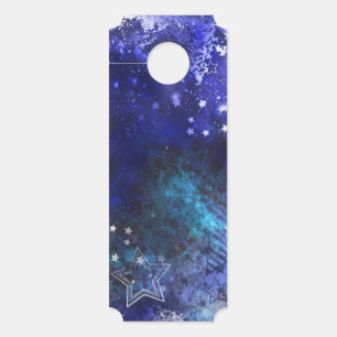 Colgador Para Puertas Fondo espacial con estrellas