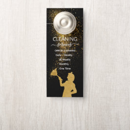 Colgador Para Puertas Gold Dust Maid Office Cleaning Service