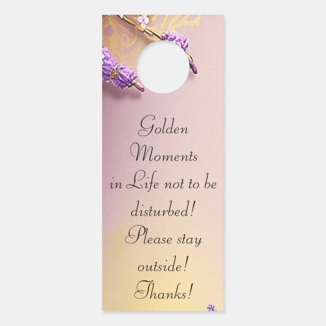Colgador Para Puertas Golden Moments Doorhanger Schmidt Stationery (Anverso)