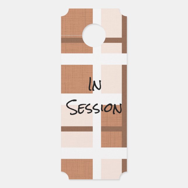 Colgador Para Puertas Gracioso En La Percha De La Puerta Terapista De La (Anverso)