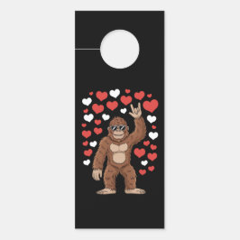 Colgador Para Puertas Gran Día de San Valentín Funny Hearts Sasquatch