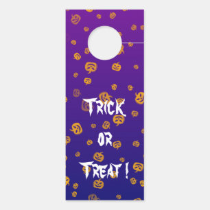 Colgador Para Puertas Halloween Jack Pumpkins