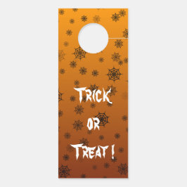 Colgador Para Puertas Halloween Spider Web