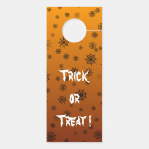 Colgador Para Puertas Halloween Spider Web