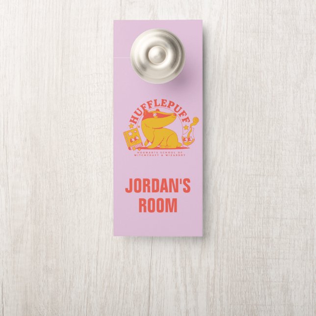 Colgador Para Puertas HARRY POTTER™ | Cuto HUFFLEPUFF™ (En pomo)