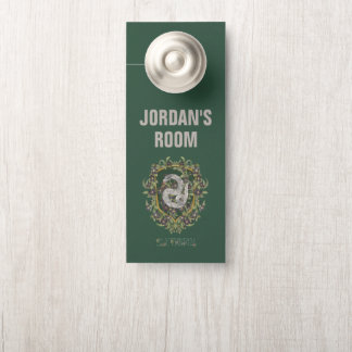 Colgador Para Puertas HARRY POTTER™ | Escudo de SLYTHERIN™