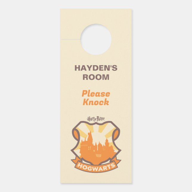 Colgador Para Puertas HARRY POTTER™ | Escudo Summer Magic HOGWARTS™ (Anverso)