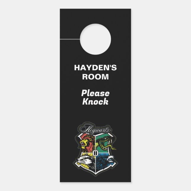 Colgador Para Puertas HARRY POTTER™ | HOGWARTS™ Badge atlético (Anverso)