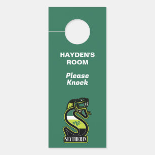 Colgador Para Puertas HARRY POTTER™   Insignia deportiva SLYTHERIN™