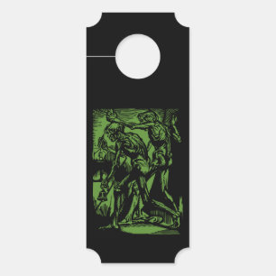 Colgador Para Puertas Horrores desconocidos de mineros muertos en Hallow