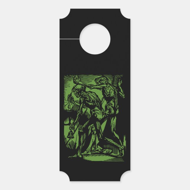 Colgador Para Puertas Horrores desconocidos de mineros muertos en Hallow (Anverso)