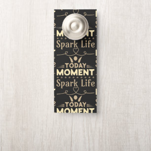 Colgador Para Puertas Hoy, momento, vida de chispa