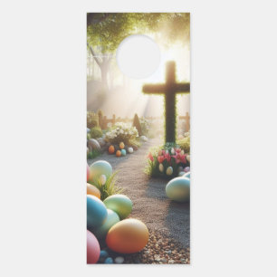 Colgador Para Puertas Huevo cruzado/de Pascua/Lilly