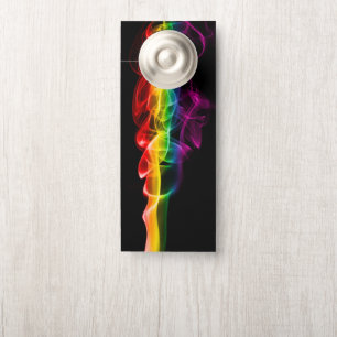 Colgador Para Puertas Humo de vapor ondulado arcoíris de SlipperyJoe's a