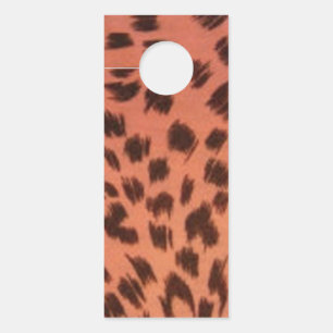 COLGADOR PARA PUERTAS IMPRESIÓN ANIMAL EN ROPA