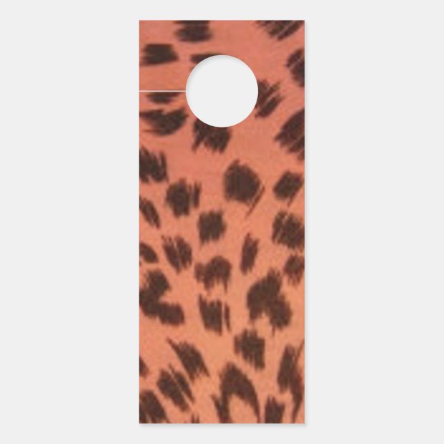 COLGADOR PARA PUERTAS IMPRESIÓN ANIMAL EN ROPA (Anverso)