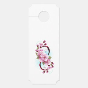Colgador Para Puertas Infinito con las flores de flores de Sakura Blosso