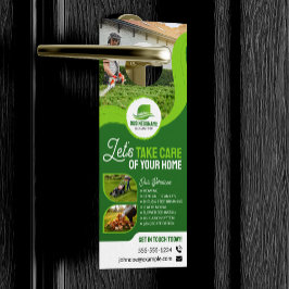 Colgador Para Puertas Jardinería profesional Landscaping Lawn Care Mow