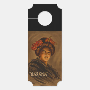 Colgador Para Puertas Karama: Geisha Actriz de Romance Japonés