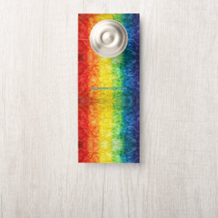Colgador Para Puertas La bandera teñida con nudos de SlipperyJoe's arcoí