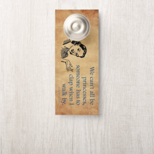 Colgador Para Puertas La princesa de SlipperyJoe aplaude caminar diverti