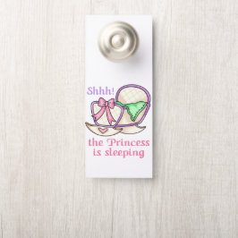 Colgador Para Puertas La Princesa duerme