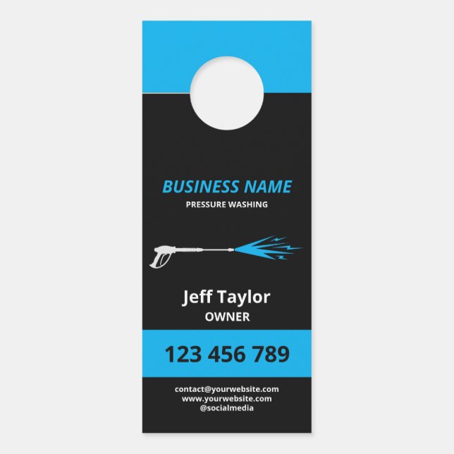 Colgador Para Puertas Lavador de corriente de presión profesional (Anverso)