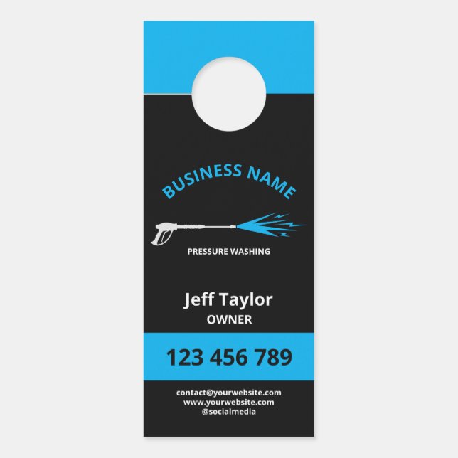 Colgador Para Puertas Lavador de corriente de presión profesional (Anverso)