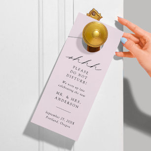 Colgador Para Puertas Lavanda moderna y elegante no molestará al Boda