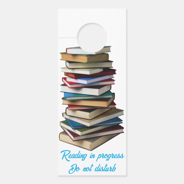Colgador Para Puertas Lectura en curso (Anverso)